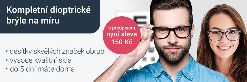 Příspěvek 150 Kč na brýle za předpis