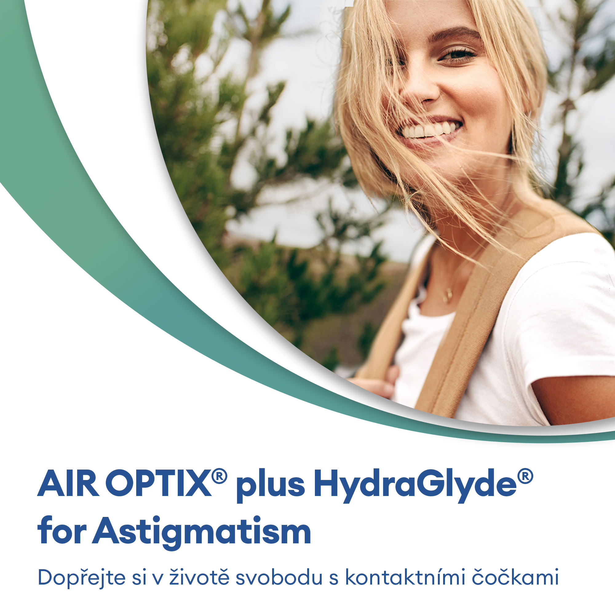 AIR OPTIX plus HydraGlyde