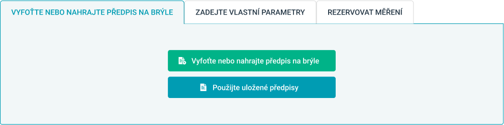 Slevový voucher za nahrání předpisu na brýle