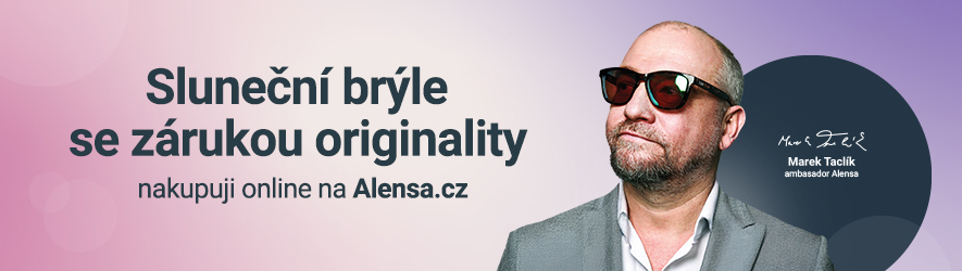 Marek Taclík ve slunečních brýlích