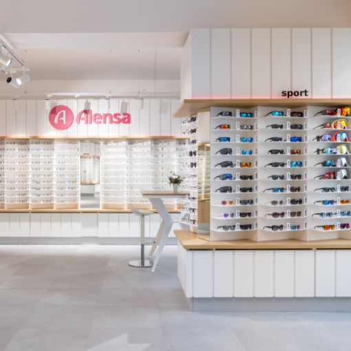 Interiér optiky Ostrava