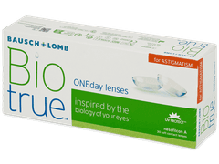 Biotrue ONEday for Astigmatism (30 čoček)