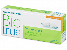 Biotrue ONEday for Astigmatism (30 čoček)