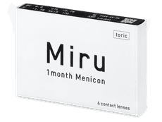 Miru 1 Month Menicon toric (6 čoček)