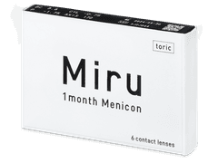 Miru 1 Month Menicon toric (6 čoček)