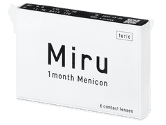 Miru 1month Menicon toric (6 čoček)