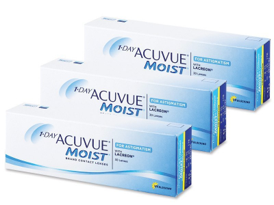 1 Day Acuvue Moist for Astigmatism (90 čoček)