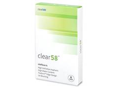 Clear 58 (6 čoček)