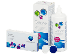 Biofinity Multifocal (6 čoček) + roztok Gelone 360 ml