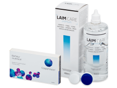 Biofinity Multifocal (3 čočky) + roztok Laim Care 400 ml