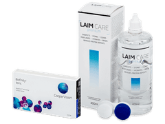 Biofinity Toric (3 čočky) + roztok Laim Care 400 ml