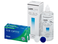 Air Optix for Astigmatism (2x 3 čočky) + roztok Laim Care 400 ml