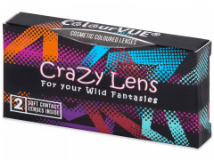 ColourVUE Crazy Lens - Solar Blue - nedioptrické (2 čočky)