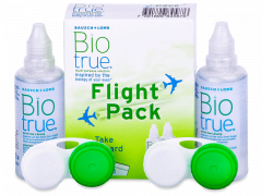 Roztok Biotrue 2 x 60 ml Flight Pack