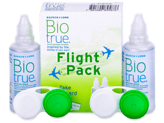 Roztok Biotrue 2 x 60 ml Flight Pack