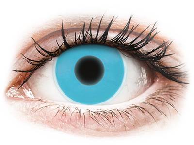 ColourVUE Crazy Glow Blue - nedioptrické