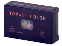 TopVue Color - Brown - dioptrické (2 čočky)