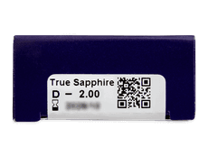 TopVue Color - True Sapphire - dioptrické (2 čočky)