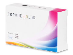 TopVue Color - Turquoise - nedioptrické (2 čočky)