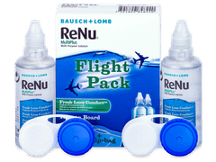 Roztok ReNu MultiPlus Flight Pack 2x60 ml 
