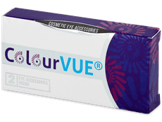 ColourVUE Glamour Aqua - dioptrické (2 čočky)