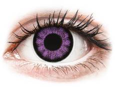 ColourVUE BigEyes Ultra Violet - nedioptrické (2 čočky)
