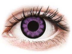 ColourVUE BigEyes Ultra Violet - nedioptrické (2 čočky)