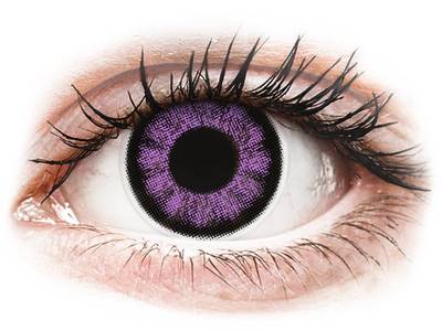 ColourVUE BigEyes Ultra Violet - nedioptrické (2 čočky)