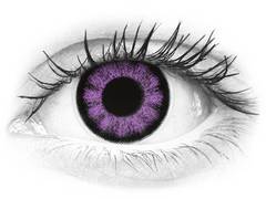 ColourVUE BigEyes Ultra Violet - nedioptrické (2 čočky)