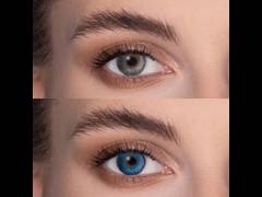 FreshLook ColorBlends Brilliant Blue - dioptrické (2 čočky)