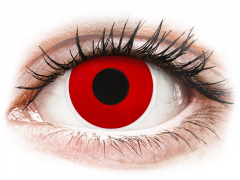 ColourVUE Crazy Lens - Red Devil - nedioptrické jednodenní (2 čočky)