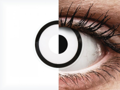 ColourVUE Crazy Lens - White Zombie - nedioptrické jednodenní (2 čočky)