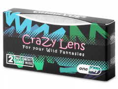 ColourVUE Crazy Lens - Whiteout - nedioptrické jednodenní (2 čočky)