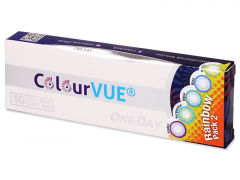 ColourVue One Day TruBlends Rainbow 2 - nedioptrické (10 čoček)