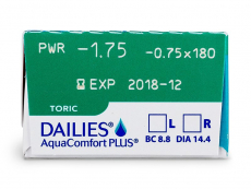Dailies AquaComfort Plus Toric (30 čoček)