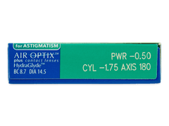 Air Optix plus HydraGlyde for Astigmatism (3 čočky)