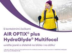 Air Optix plus HydraGlyde Multifocal (3 čočky)
