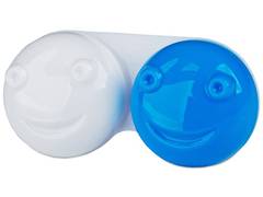 Pouzdro na čočky 3D - modré