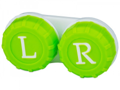 Pouzdro na čočky zelené L+R 