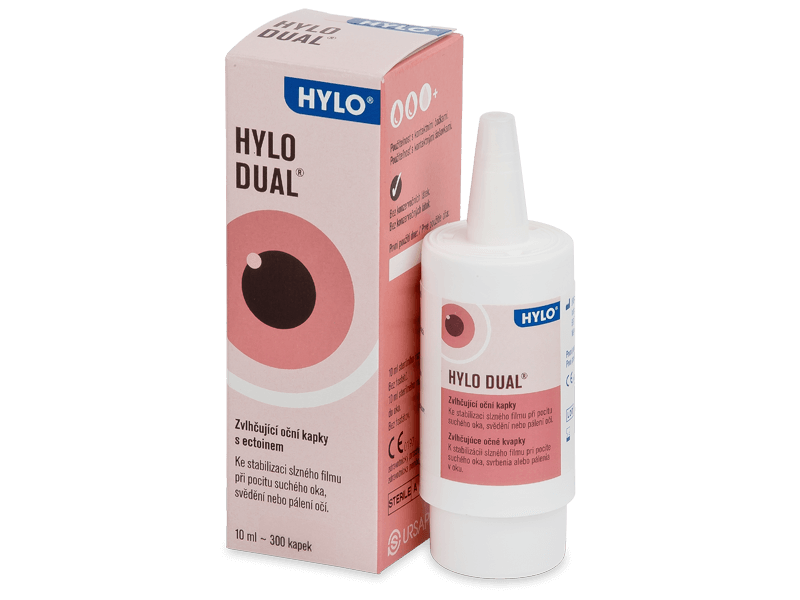 Oční kapky HYLO-DUAL 10 ml 