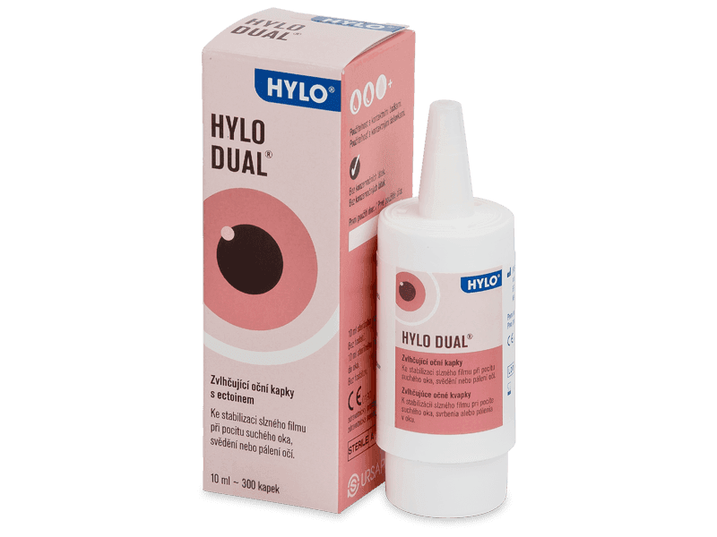Oční kapky HYLO-DUAL 10 ml 