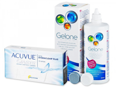 Acuvue Oasys (12 čoček) + roztok Gelone 360 ml