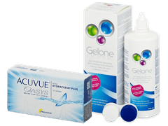 Acuvue Oasys (12 čoček) + roztok Gelone 360 ml