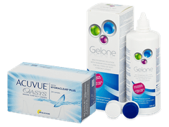 Acuvue Oasys (24 čoček) + roztok Gelone 360 ml