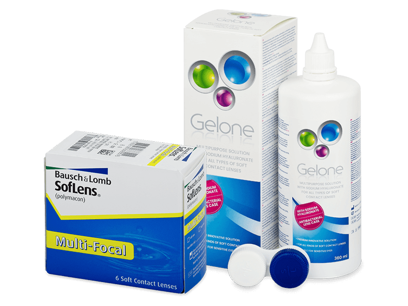 SofLens Multi-Focal (6 čoček) + roztok Gelone 360 ml