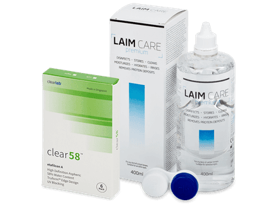 Clear 58 (6 čoček)