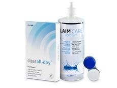 Clear All-Day (6 čoček) + roztok Laim Care 400 ml