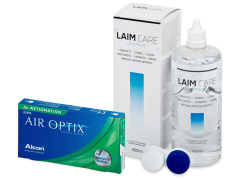 Air Optix for Astigmatism (6 čoček) + roztok Laim Care 400 ml