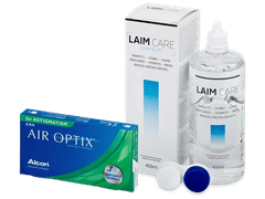 Air Optix for Astigmatism (6 čoček) + roztok Laim Care 400 ml