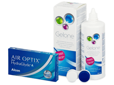 Air Optix plus HydraGlyde (3 čočky)